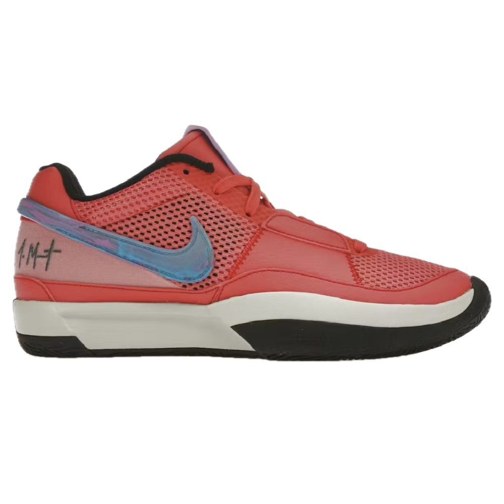 NIB Nike JA 1 Fuel Ember Glow/ Blue Low Top Running Sneakers DR8785-800 Size 9